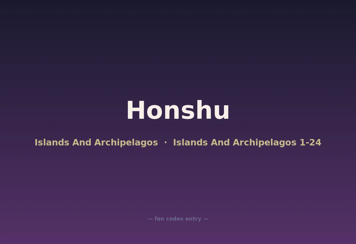 Honshu